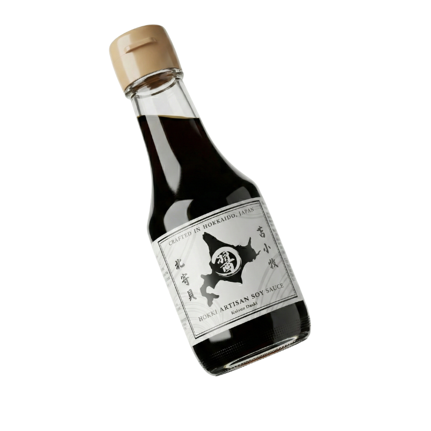 Hokki Artisan Soy Sauce bottle