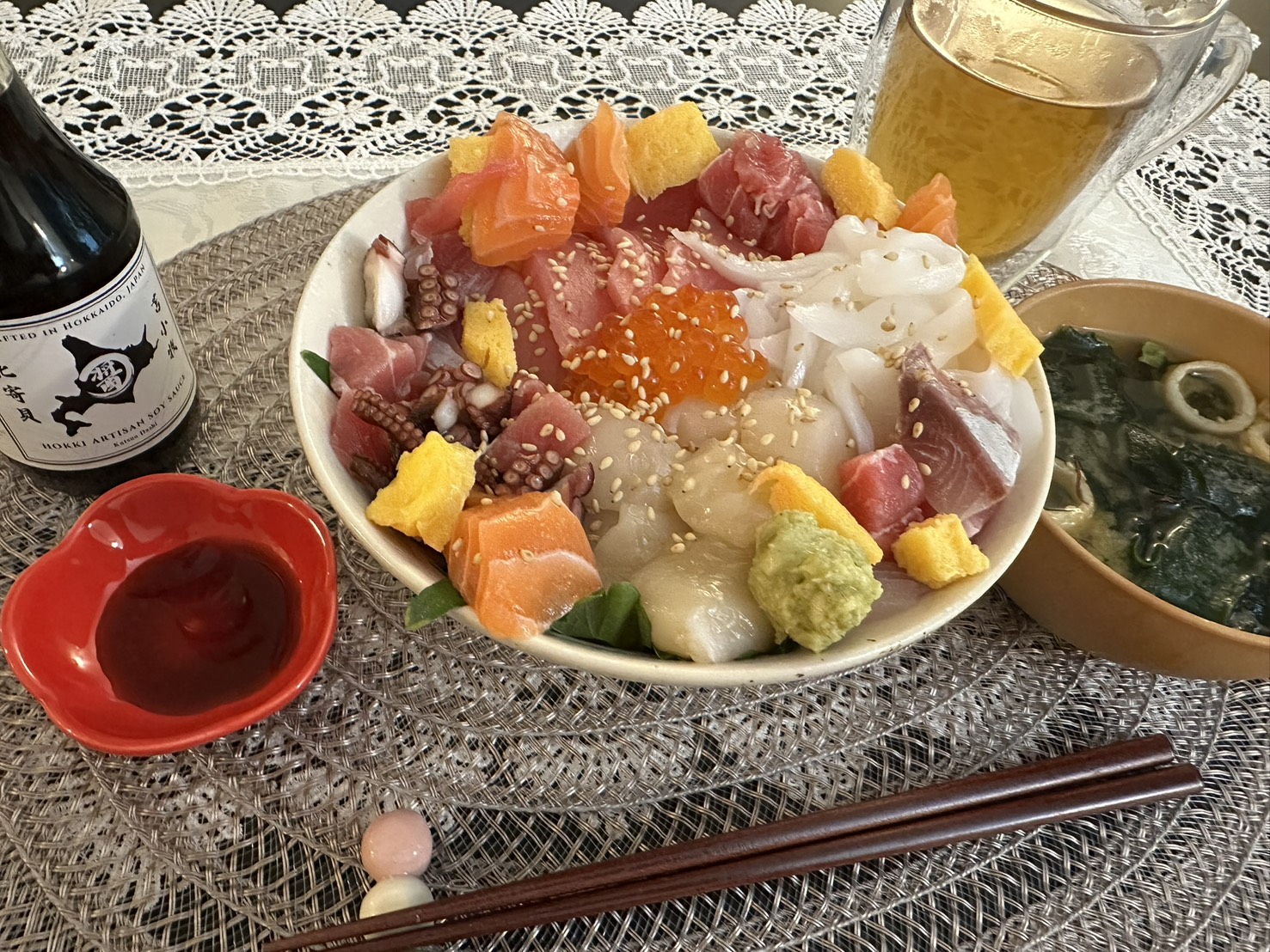 Mika's sashimi bowl
